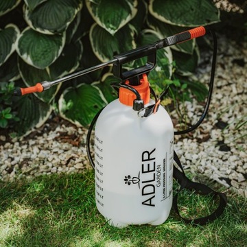 Ручной РАСПЫЛИТЕЛЬ ДАВЛЕНИЯ Большая емкость 5 л. РЕГУЛИРОВКА Спринклерной трубки