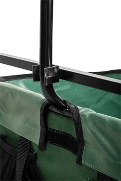 Складная садовая тележка для листьев, рассады и травы. БЕСПЛАТНАЯ СУМКА.