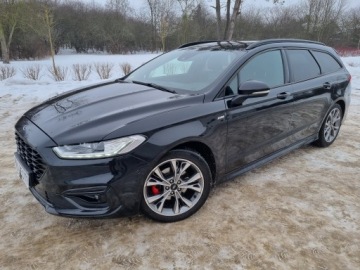 Ford Mondeo V Kombi Facelifting 2.0 Hybrid 187KM 2021 FORD MONDEO 2.0 Hybrid ST Line FULL LED F-Vat 23%, zdjęcie 24