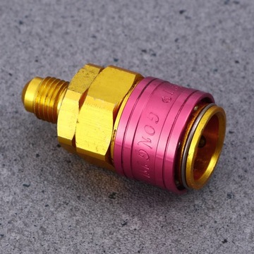 АВТОМОБИЛЬНЫЙ АДАПТЕР КОНДИЦИОНЕРА РАЗЪЕМЫ ВЫСОКОГО И НИЗКОГО ДАВЛЕНИЯ ДЛЯ 2 ШТ.