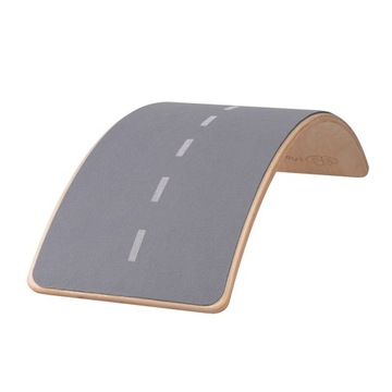 Deska do Balansowania z Filcem 80x30cm Drewniany Balance Board Autostrada