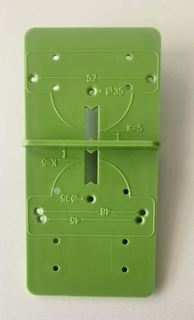 Шаблон Маркер для петель ШАБЛОН для установки под мебельную петлю УНИВЕРСАЛЬНЫЙ