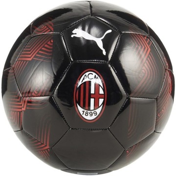 Piłka nożna Puma AC Milan czarna 084155 02 r.4