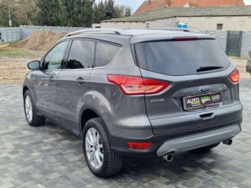 Ford Kuga II SUV 2.0 Duratorq TDCi 163KM 2014 Ford Kuga 2.0 163Ps Automat Navi Skora Alu Piekny Gwarancja 2.0 Diesel, zdjęcie 3