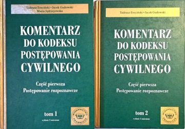 KOMENTARZ DO KODEKSU POSTĘPOWANIA CYWILNEGO POSTĘPOWANIE ROZPOZNAWCZE
