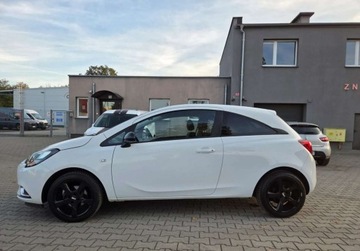 Opel Corsa E Hatchback 3d 1.4 Twinport 90KM 2015 Opel Corsa 1.4 KlimatyzacjaPDCPod.Fotele i KierownicaKomputerPo Serwisie, zdjęcie 1