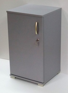 szafka zamykana na klucz RODO 5 ZMONTOWANA BIAŁA