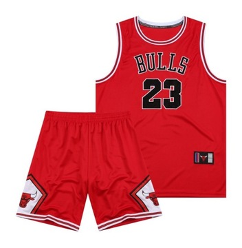 Komplet koszulek Michaela Jordana Chicago Bulls,S