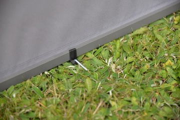 Вертикальные жалюзи Irda для перголы - серые 170х225см