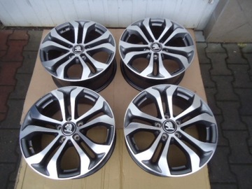 4× DISK HLINÍK MERCEDES-BENZ OE A2534010600 7.5" X 17" 5X112 ET 36