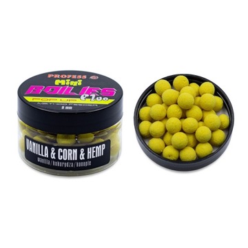 KULKI POP UP FLUO 8 mm WANILIA KUKURYDZA KONOPIE PROFESS - Method Feeder