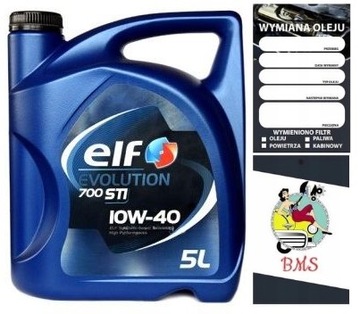 Olej półsyntetyczny ELF Evolution 700 STI 10W40 5L