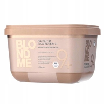 SCHWARZKOPF BLONDME PREMIUM LIFT LIGHTENER 450G+CLIP