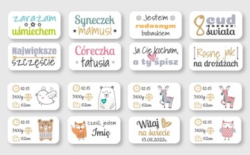 NOWOŚĆ foto ramka metryczka do zdjęć + GRATISY