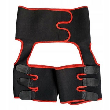 Регулируемый ремешок, моделирующий бедро, оранжевый.