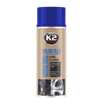 K2-COLOR FLEX RUBBER СИНИЙ БЛЕСК 400