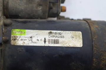 09115192 STARTÉR OPEL ASTRA H L48 1.4 66KW 2004