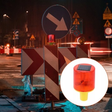 Słoneczne światło ostrzegawcze Magnetyczne