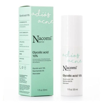Serum z kwasem glikolowym 10% Nacomi - 30 ml