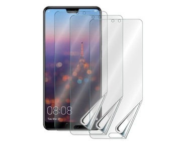 3x FOLIA HYDROŻEL DO HUAWEI P20 PRO