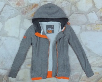 Superdry Orange label Bawełniana Bluza Rozpinana S