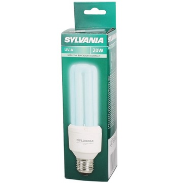 SYLVANIA BL368 ŚWIETLÓWKA UV-A 20W E27 FOLIOWANA