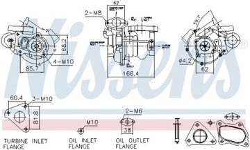 933 805 TURBO NISSAN PICK UP 2.5DCI 02-