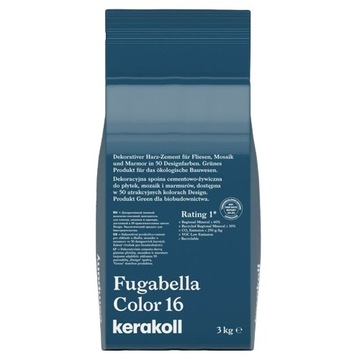 KERAKOLL Fugabella Color 16 Fuga 3 kg Niebieski
