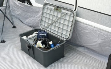 Входная полка 2в1 BRUNNER BOXSTEP NG 150 кг