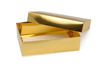 Pudełko Laminowane 255x160x75mm Złote