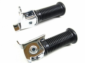 KNIAZW - CHROM BŁYSK !!! PODNÓŻEK STOPKA PASAŻERA SIMSON S50 S51LUX !!!