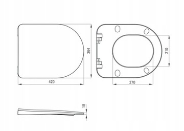 УНИТАЗ БЕЗОБОДКИ С ФУНКЦИЕЙ БИДЕ DEANTE+ АККУМУЛЯТОР