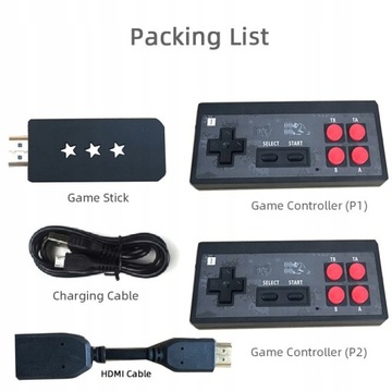 Беспроводная ИГРОВАЯ КОНСОЛЬ 4K 621 GAMES HDMI РЕТРО