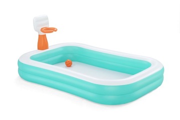 Basen dmuchany Dunk'N Splash 251 x 168 x 102 cm Bestway 54445