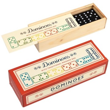Gra dla dzieci Domino w stylu vintage gra klasyczna 2-4 graczy Rex London