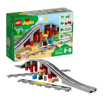 LEGO DUPLO - Tory kolejowe i wiadukt (10872)
