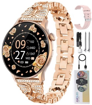 Женские часы SmartWatch Active AMOLED 466x466 ЗВОНКИ