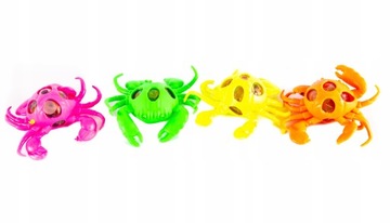 ИГРУШКА КРАБ, КАЛЬМАРАН АНТИСТРЕСС, РАЗНЫЕ ЦВЕТА