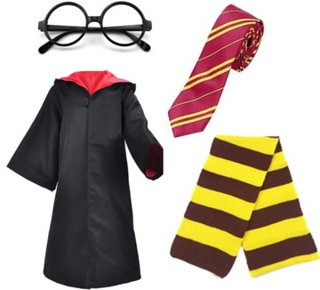 KOSTIUM STRÓJ PELERYNA HARRY POTTER 155 | 11-12L