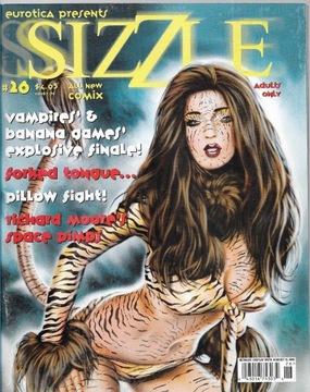SIZZLE Comix nr.26 j.angielski komiks erotyczny 18+