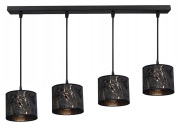 LAMPA WISZĄCA SUFITOWA LW-4/ES ABAŻUR LED E27
