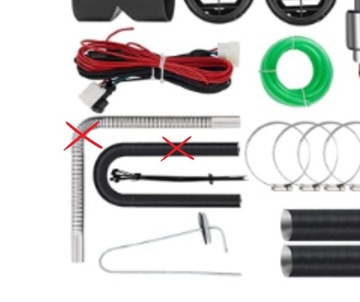 Отопитель стояночного обогревателя VEVOR 5кВт 12В