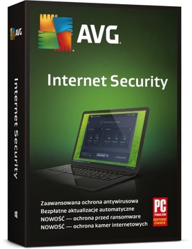 AVG Internet Security|3 PC|1rok|Windows