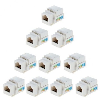 4x10шт CAT6 Keystone Jack Модуль сетевого разъема Enternet-модуль