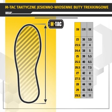 M-tac Тактическая осень-пружина обувь для походов Coyote 41