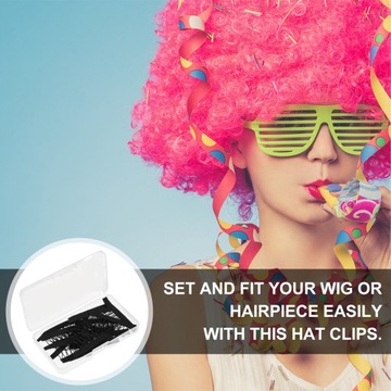 искусственная заколка для парика