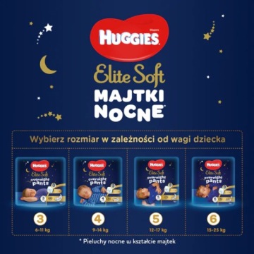 Подгузники HUGGIES Extra Care 3 (6-10кг) 72 шт + Ночные штаны Elite Soft 3 23