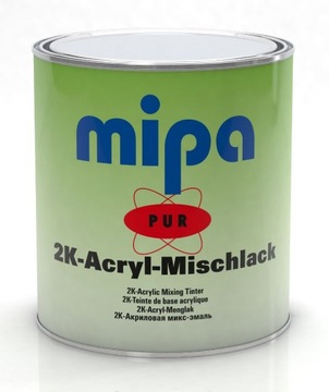 MIPA LAKIER AKRYLOWY BIAŁY GOTOWY 3L+1L ZESTAW