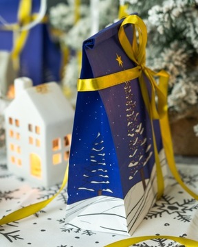 Блок-пакеты CHRISTMAS GIFT для бумажных пакетов CHRISTMAS GIFT