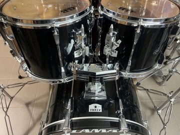 БАРАБАНЫ TAMA ROCKSTAR С МЕТЕОРНЫМИ ПЛАСТИНАМИ MEINL БЕСПЛАТНАЯ ДОСТАВКА!!!